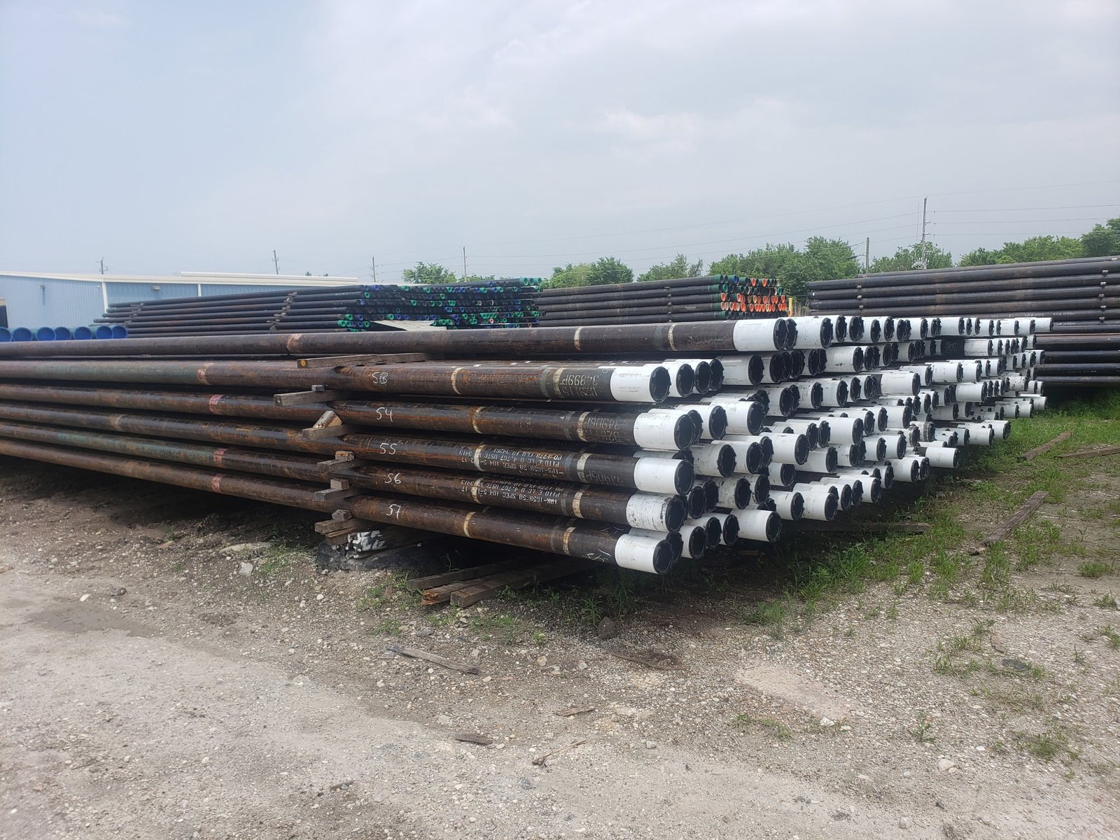 Pipe yard inventory